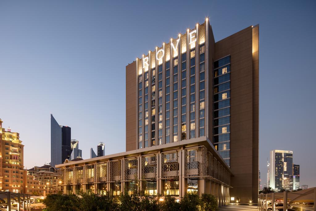 Rove Downtown Hotel Dubai Exterior foto